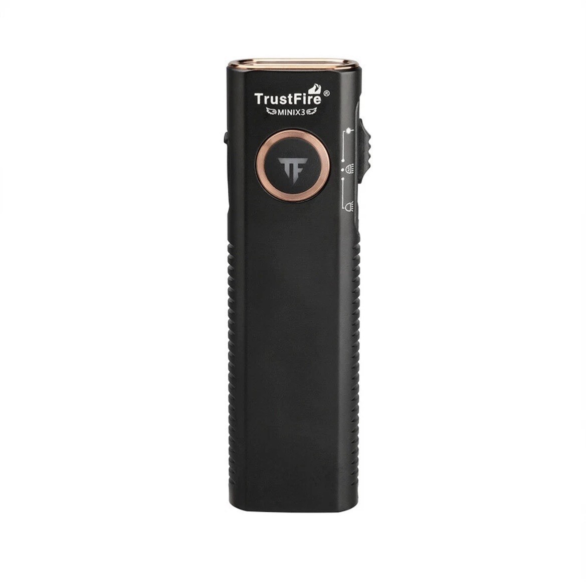 Trustfire MINIX3 Rechargeable LED Flashlight 1050LM Magnetic Red light & Pointer