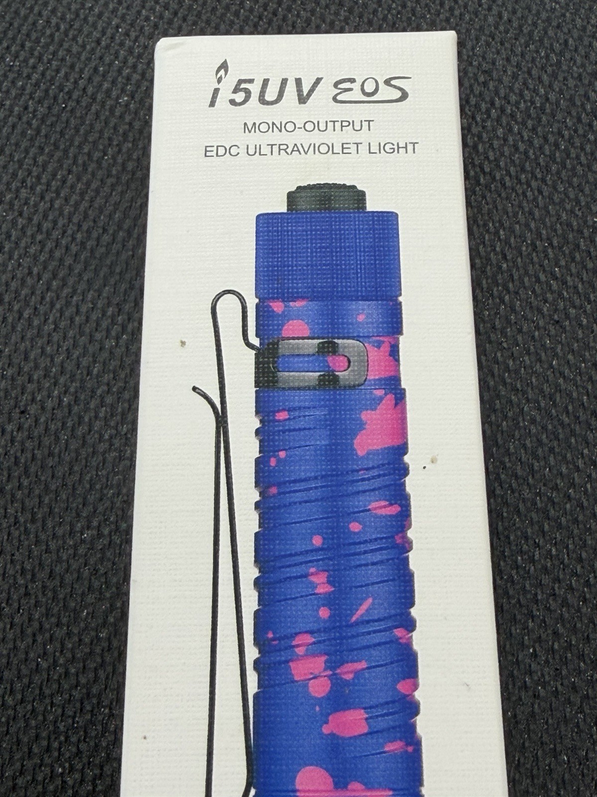 Olight i5UV EOS Ultraviolet Light purple RARE IPX8 AA Battery **NEW**