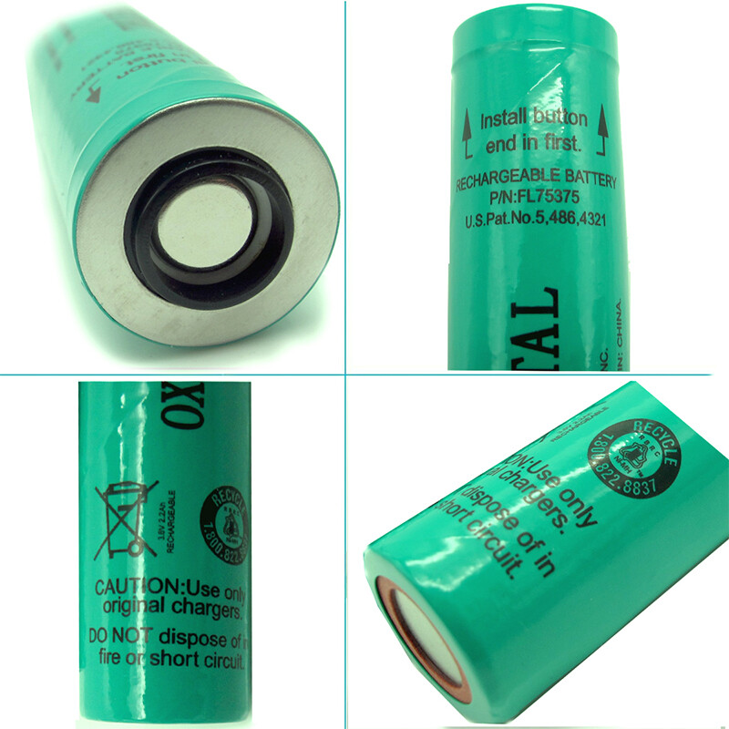 3.6V 2200mAh Ni-MH Flashlight Battery for Streamlight Stinger 75375 75175 HP XT