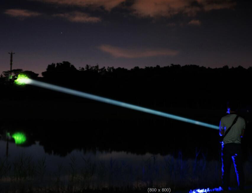 MATEMINCO FW1 LEP Flashlight 2950 Meters Throw USB Type C Rechargeable Torch