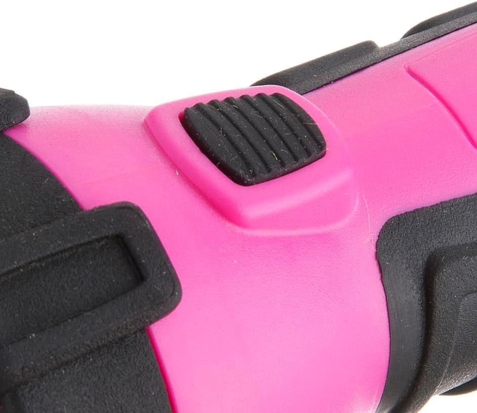 Impact Resistant Pink LED Flashlight Floats, 55 Lumens, Carabiner, All Weather