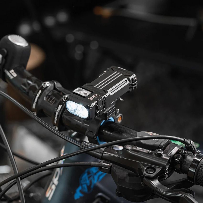 WUBEN X2 Pro Flashlight Rechargeable Resists Water/Impact Helmet-Mounting 1500lm