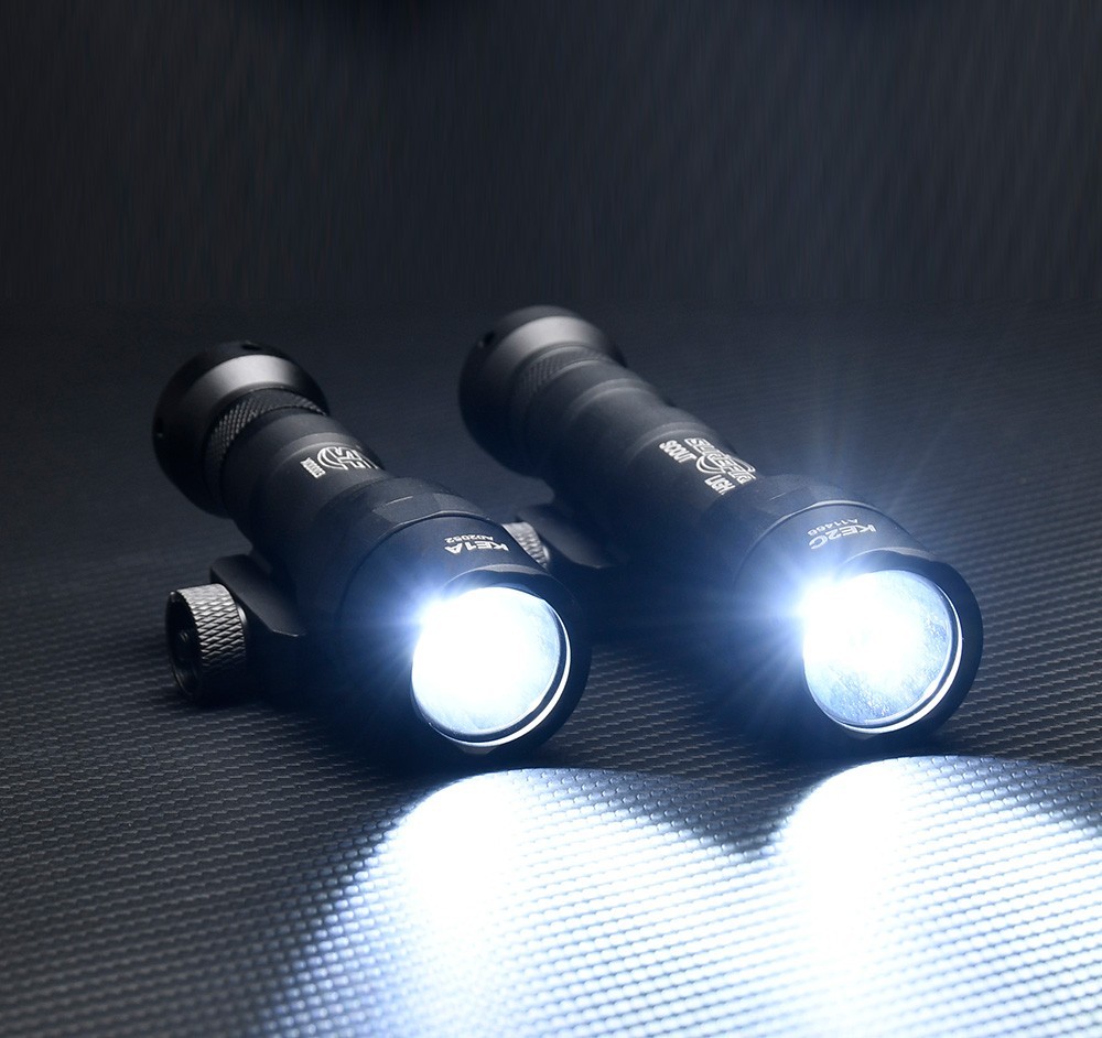SureFir M300C Mini Scout Light M600U Tactical Flashlight Aluminum LED M600 Lamp