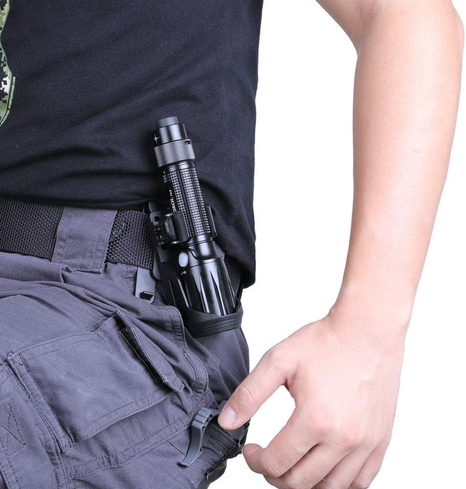 Nextorch V5 Tactical Flashlight Holster with Lever Side Lock System Only for
