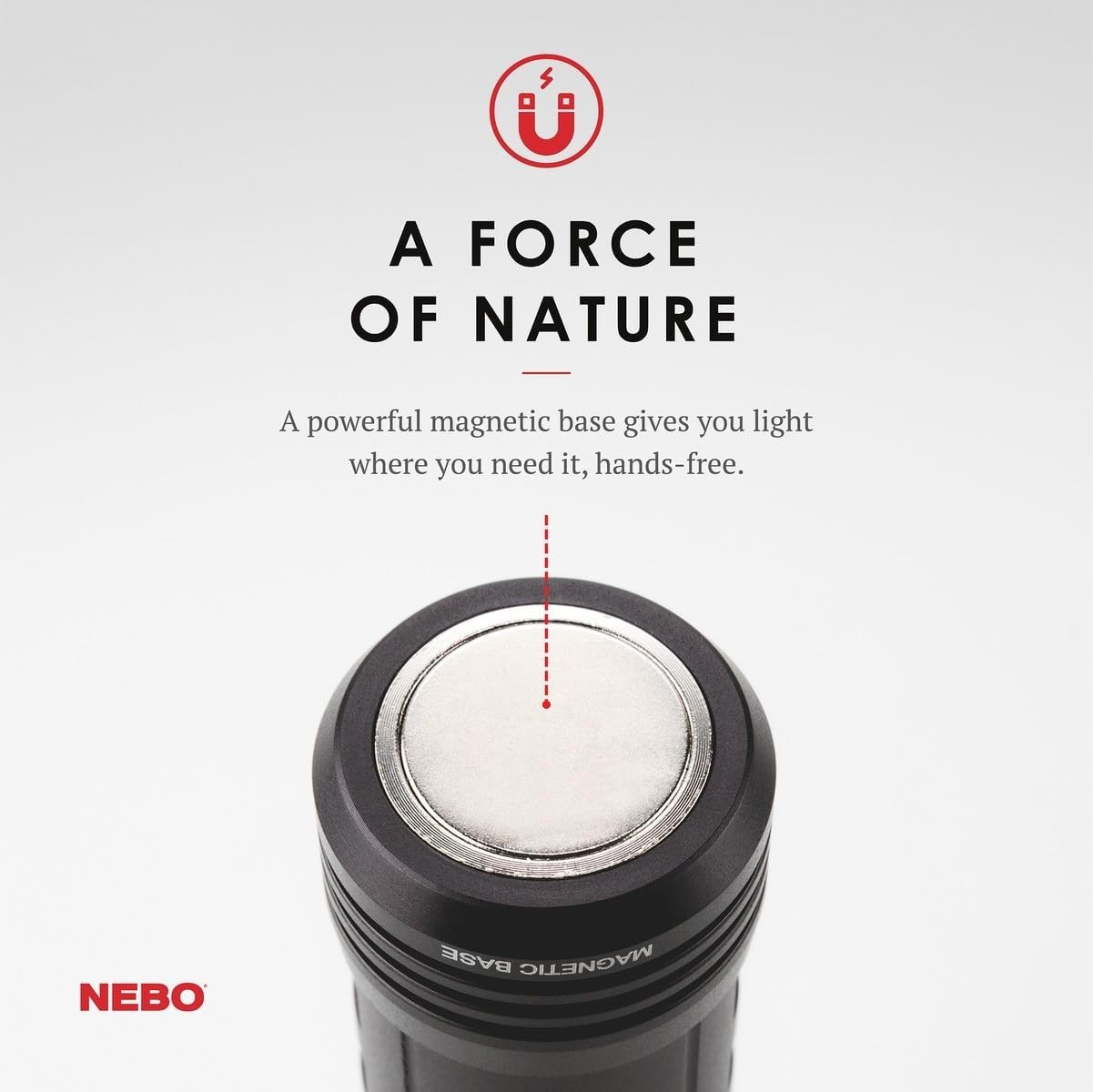 SLYDE Flashlight 2nd Gen 400 Lumens 7 Light Modes Bright COB Work Light & LED
