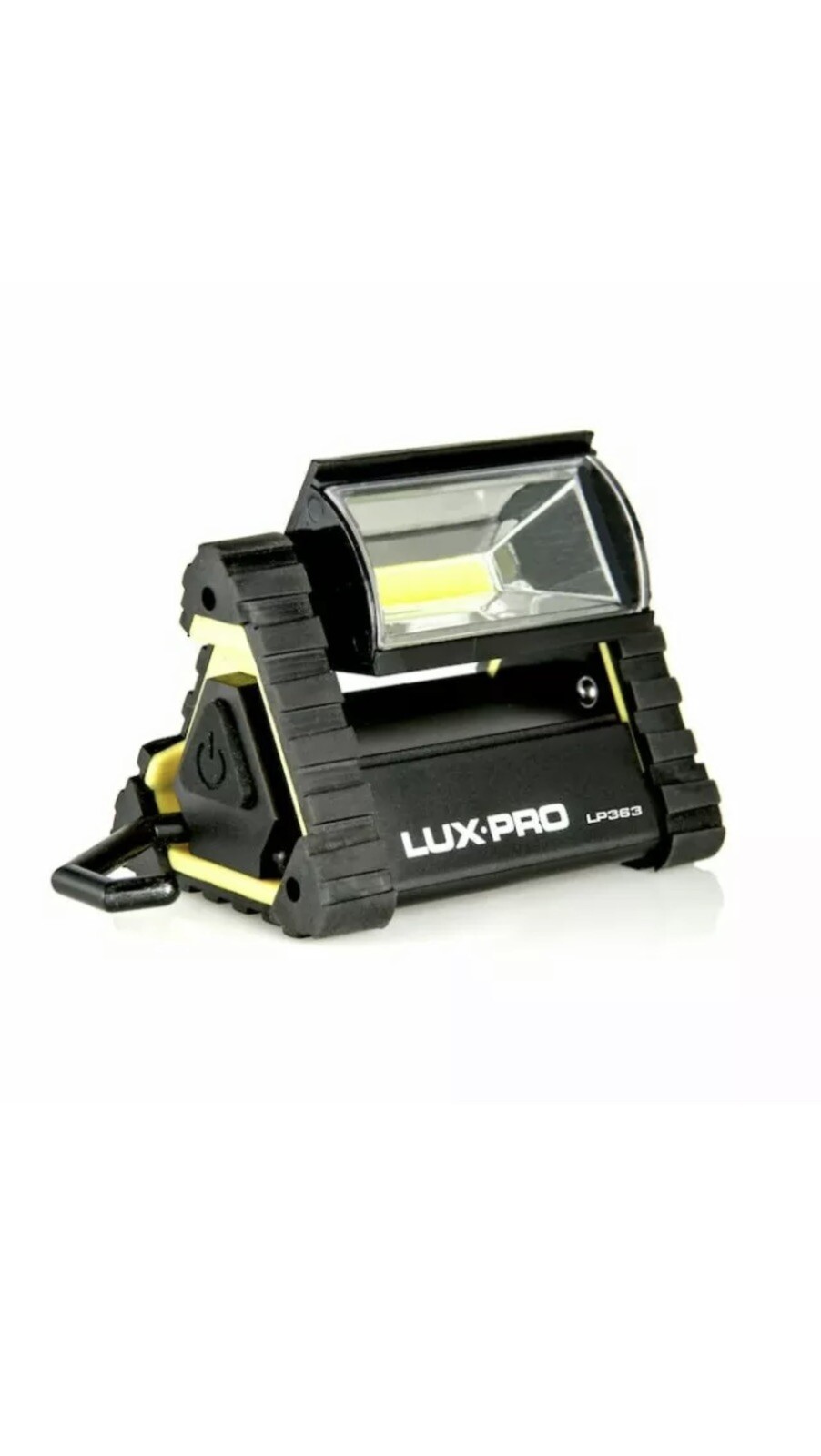 LUXPRO 2 Pack 180 Lumen Broadbeam LED Mini Triangle Area Light – NEW LP362 NIB