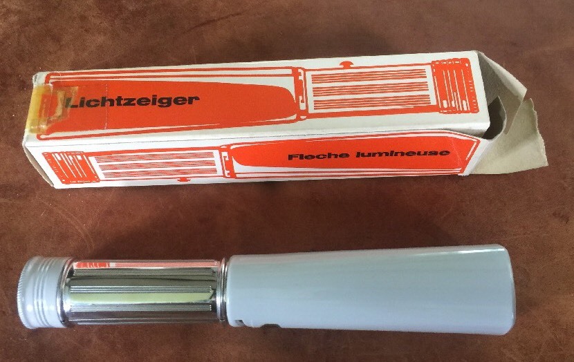 ROWI Pointer Torch Flash Light Adjustable Beam with BOX Lichtzeiger Made Germany