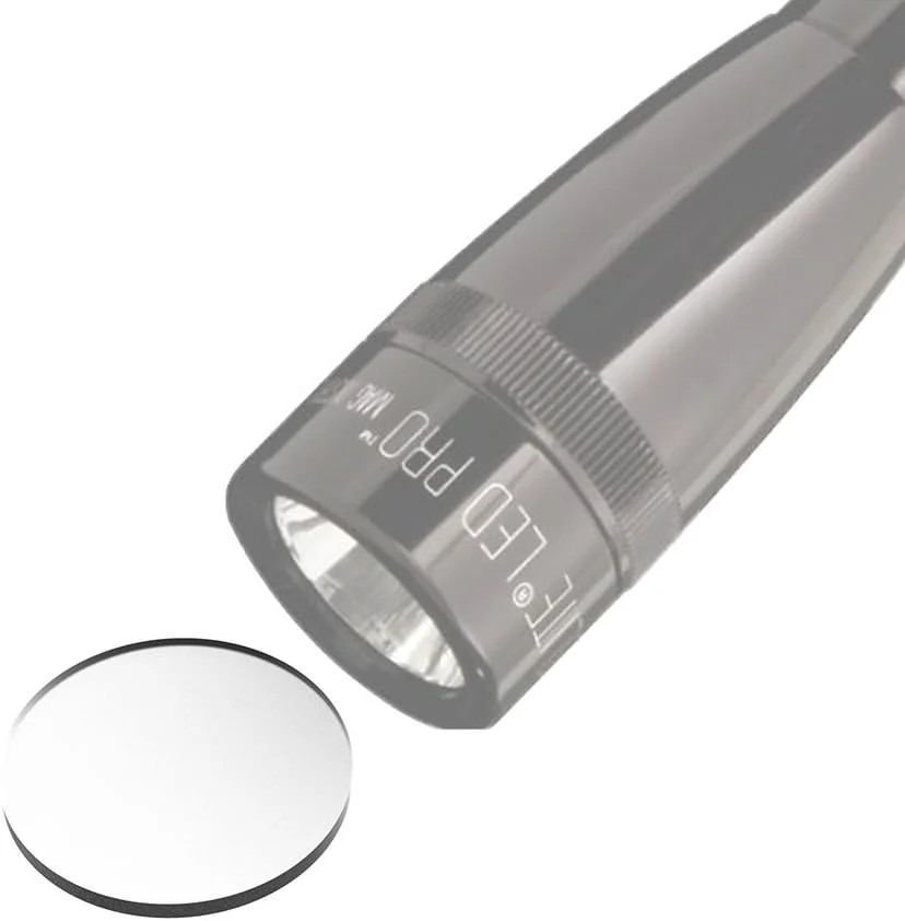Weltool Glass Lens for Maglite Flashlight – Mini Maglite LED Lens Upgrade (AA Mo