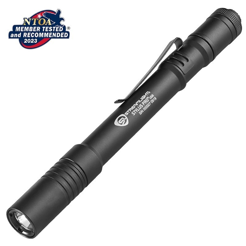 Streamlight, Inc 66134 Stylus Pro 350 Lm. LED USB Rechargeable Flashlight Black