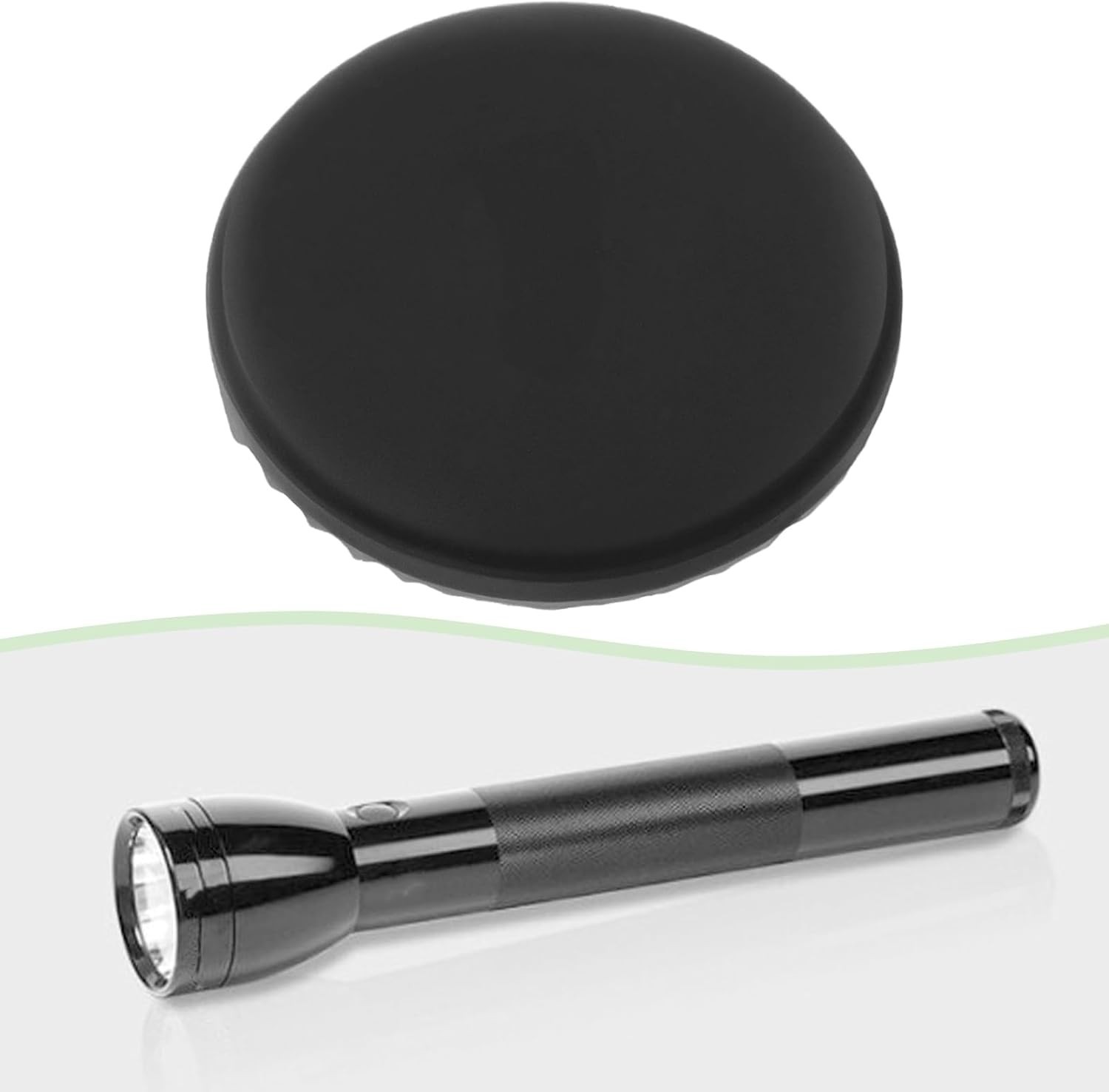 2Pcs Compatible Silicone Button Covers – Upgrade Your Maglite C/D Flashlights