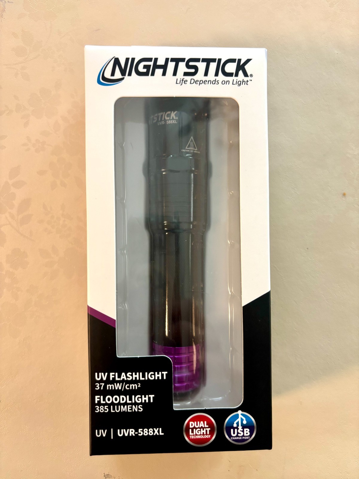 UV FLASHLIGHT – Nightstick UVR-588XL USB Dual Flashlight UV Flood LED Waterproof