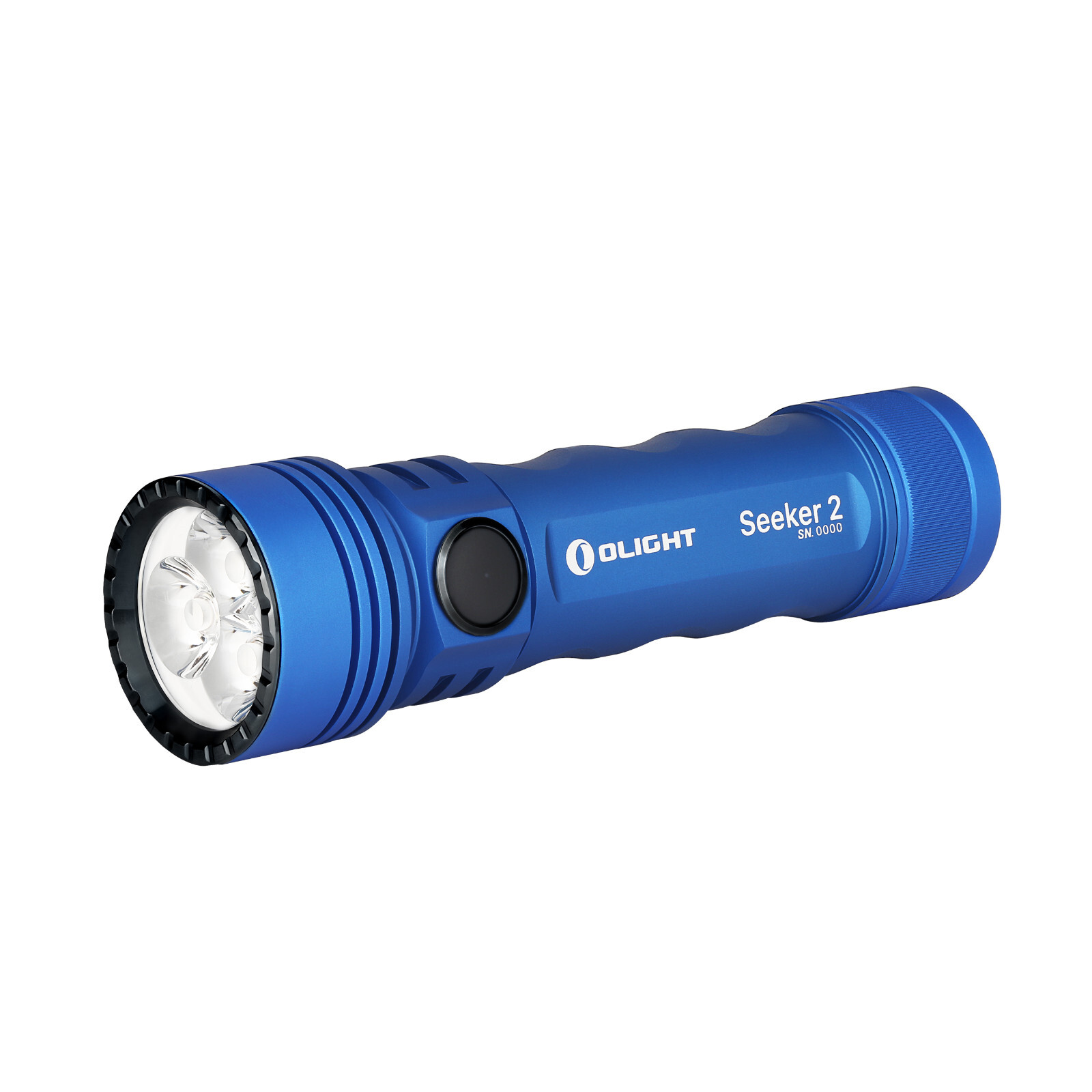 Olight Seeker 2 Blue Limited Edition 3000 Lumens Flashlight, 220 Meters