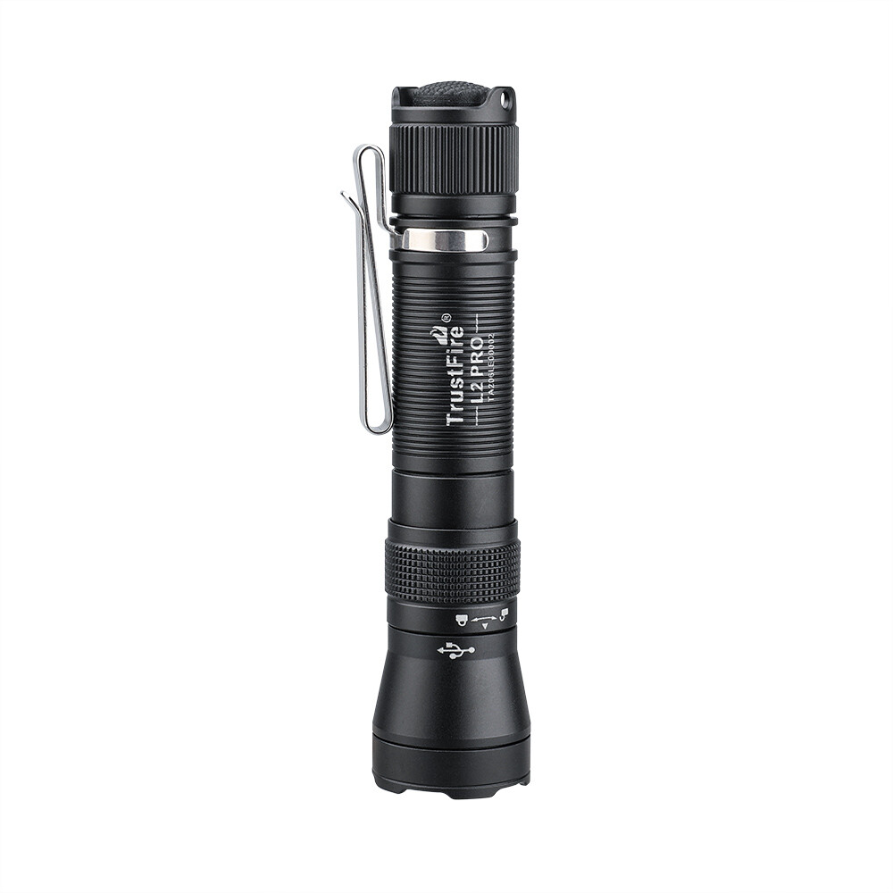 Trustfire L2Pro Led Tactical Flashlight 1100Lumen LED Working Torch IPX6 Black X