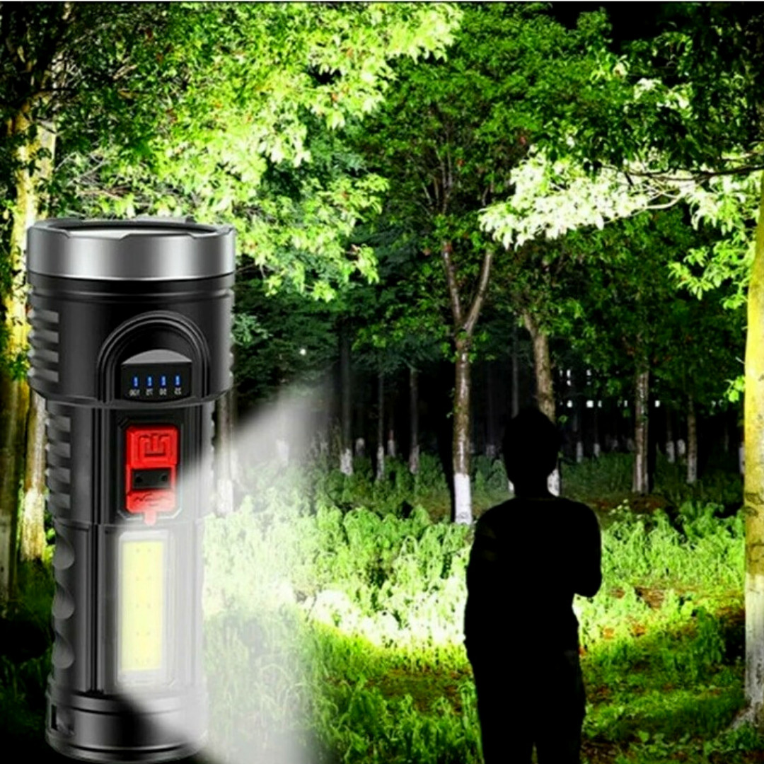 Super Bright 999000000 LM LED Torch Tactical Flashlight Lantern Rechargeable US