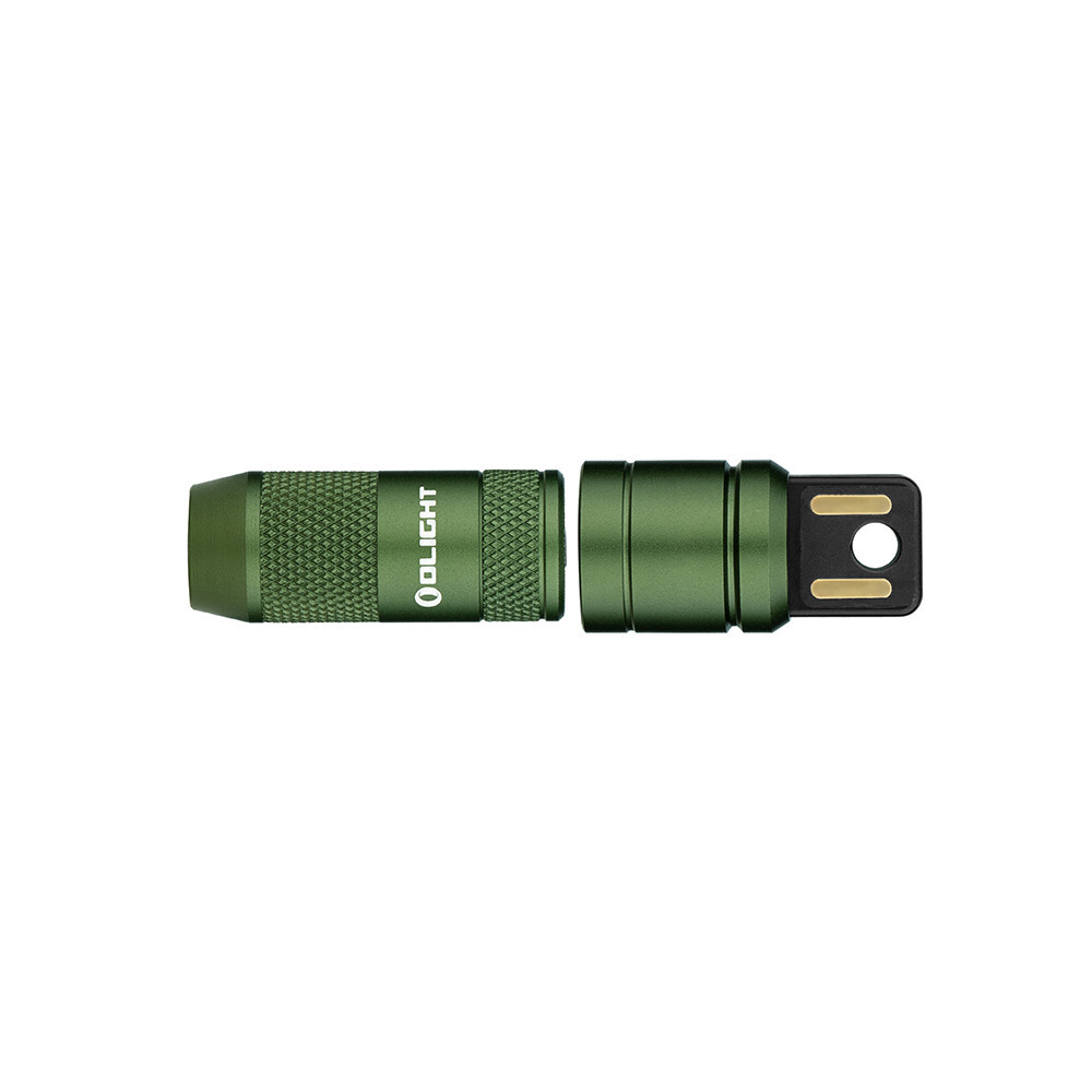 Olight imini 2 OD Green Tiny Rechargeable Mini Keychain Flashlight, 50 Lumens
