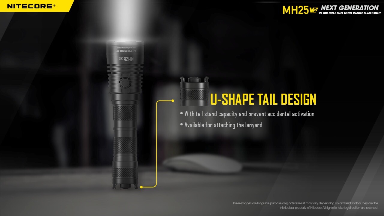 Nitecore MH25 v2 960Lm Rechargeable Flashlight