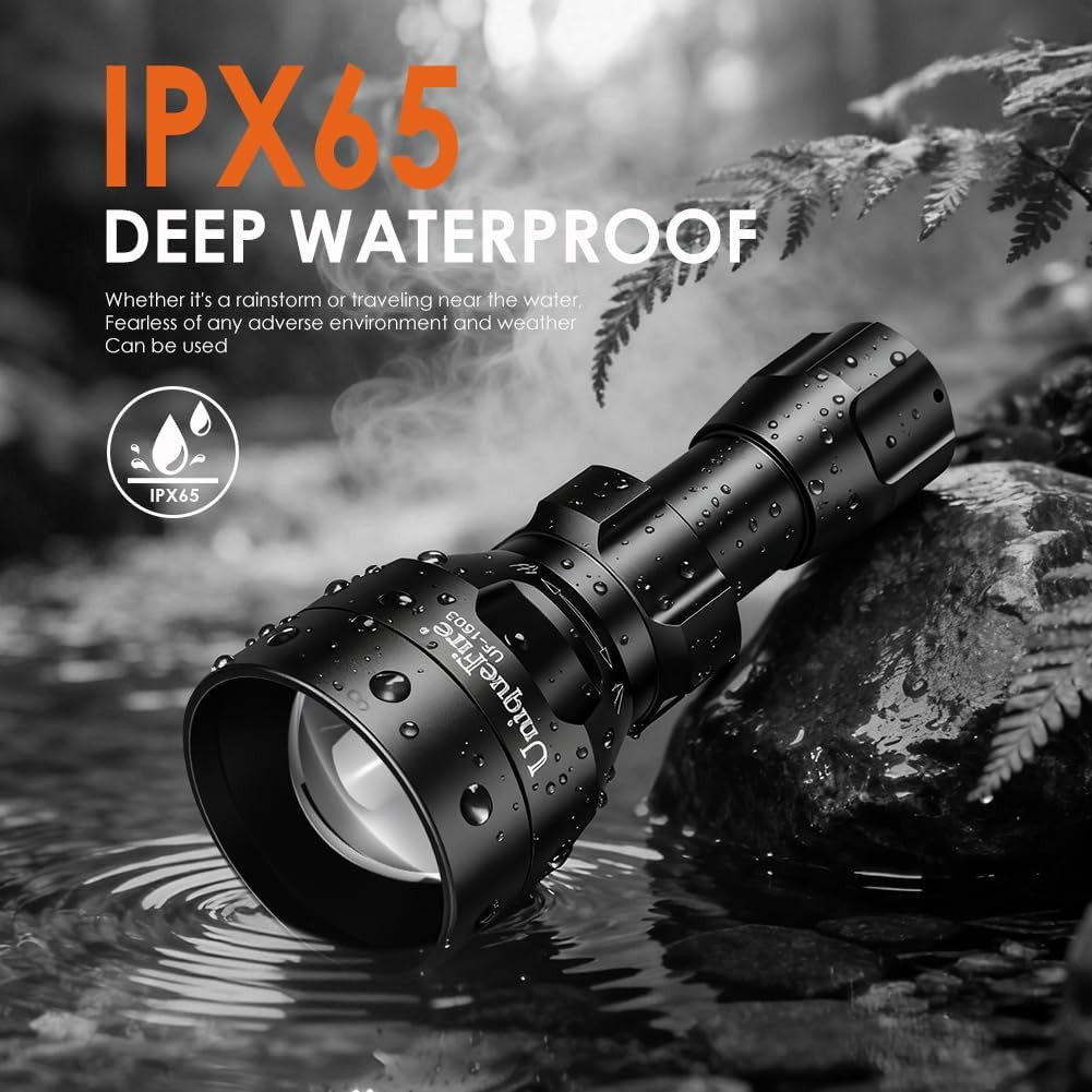 1503 850Nm IR Illuminator Flashlight Lights for Night Vision 50MM Lens Zoomable