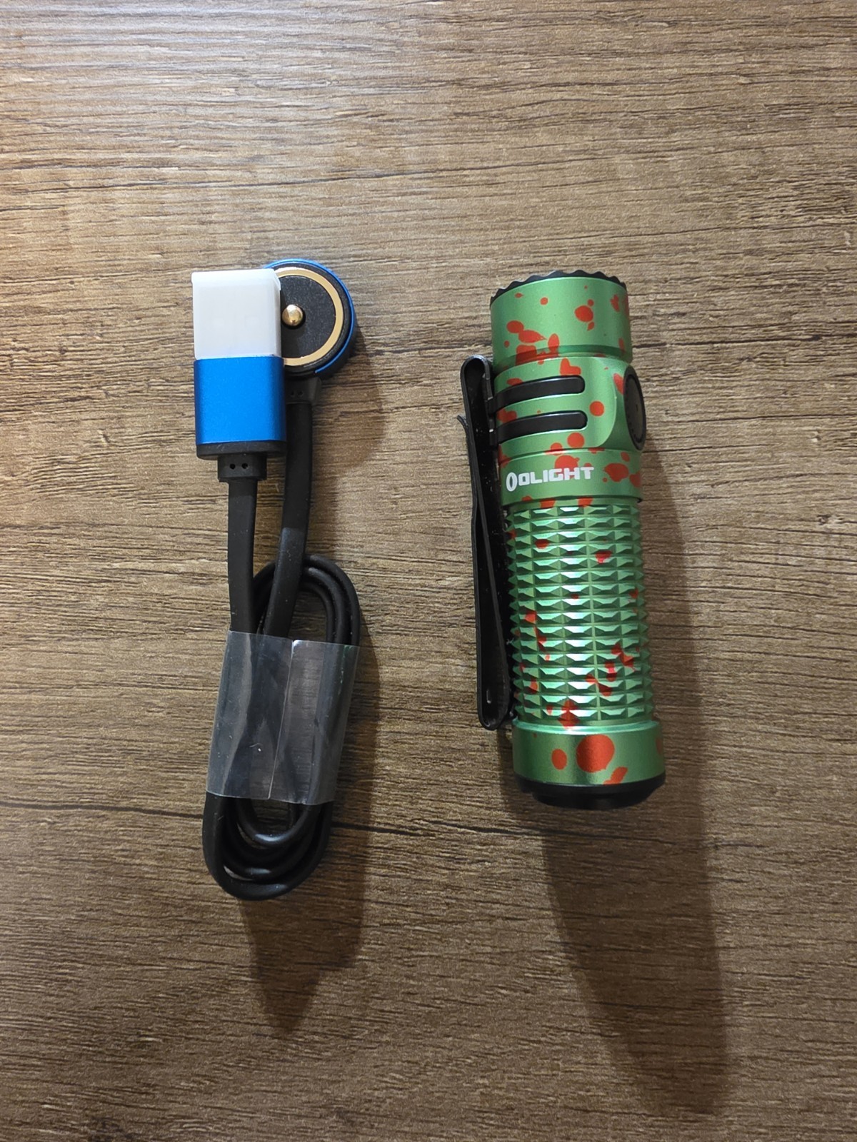 Olight Warrior Nano Zombie Green – LIMITED EDITION – DISCONTINUED – RARE