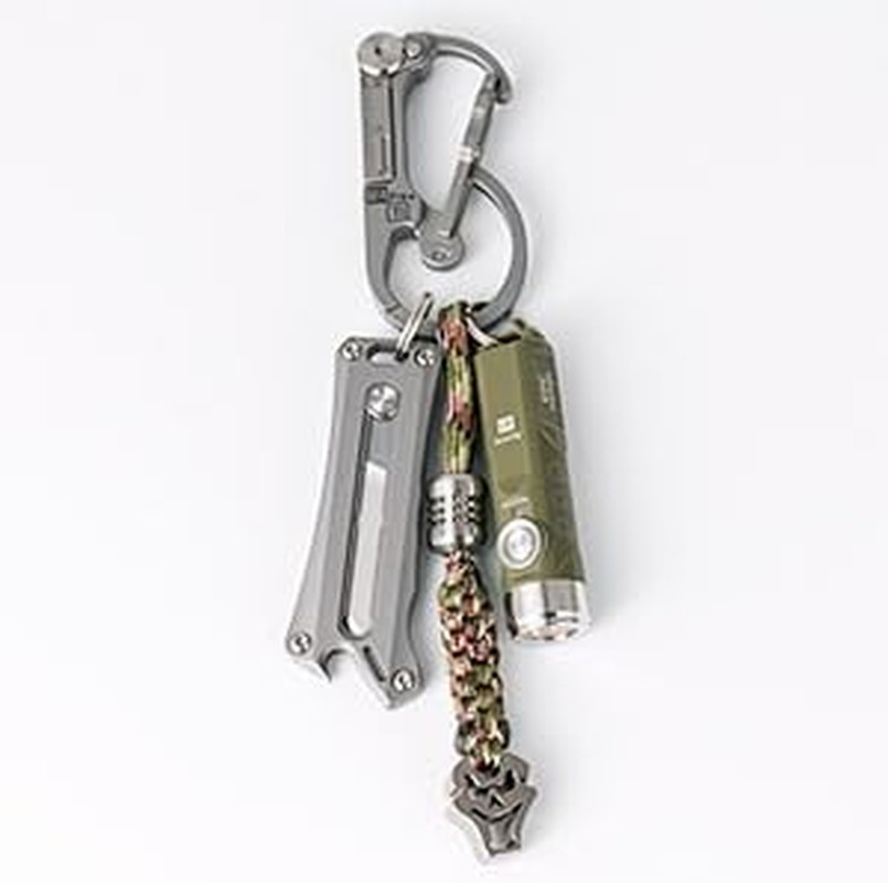 Aurora A1 G4 Mini Keychain Flashlight, 650 Lumens Super Bright EDC Light, USB C