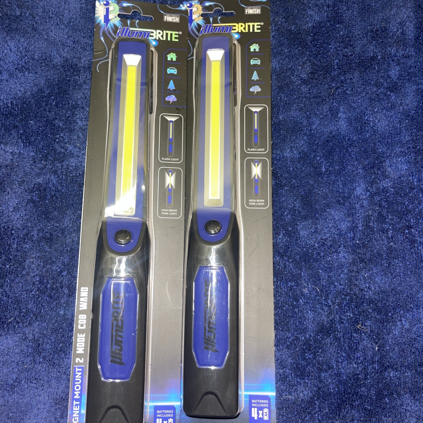 LITEZALL illumibrite Lot ( 2 Lights ) Magnetic Mount Or Hanging – Flashlight