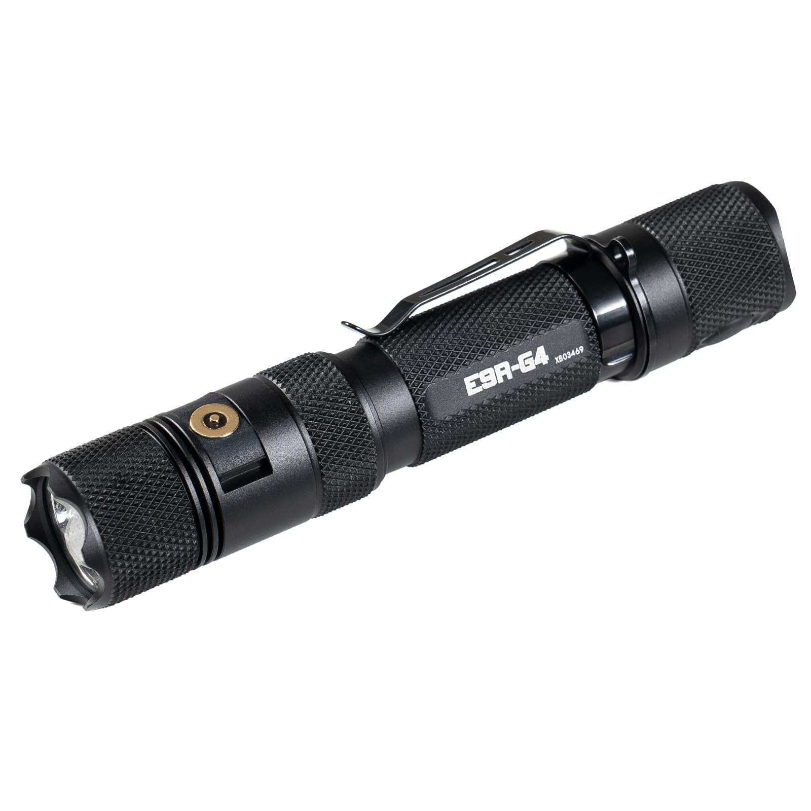 E9R G4 Tactical Flashlight – 2550 Lumen Rechargeable LED Flashlights with Mag…