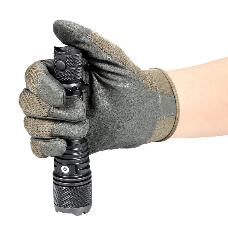 Powertac Warrior GEN5 LT Long Throw 3050 Lumen Tactical Rechargeable Flashlight