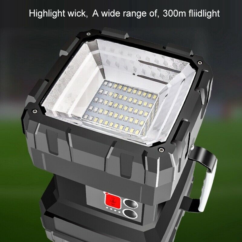 60W P70 45pcs LED Double-Sided Portable Power Torch Super Bright Flashlight USA
