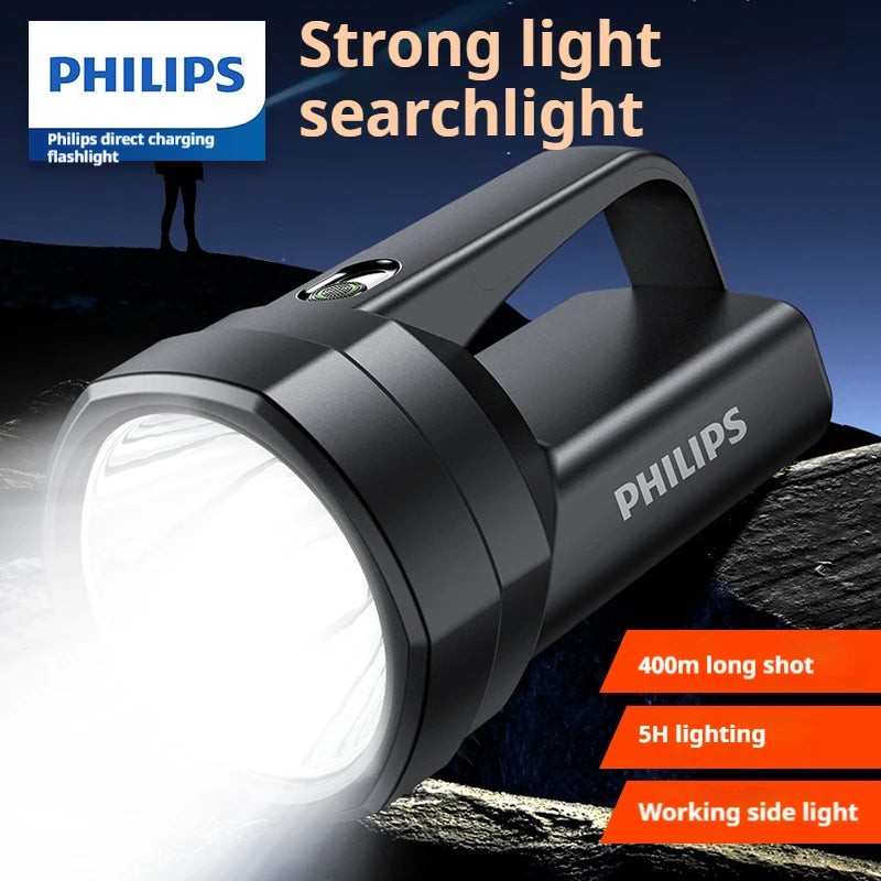 Philips USB Rechargeable 5W Flashlight 400m Outdoor Camping Fishing SFL3121