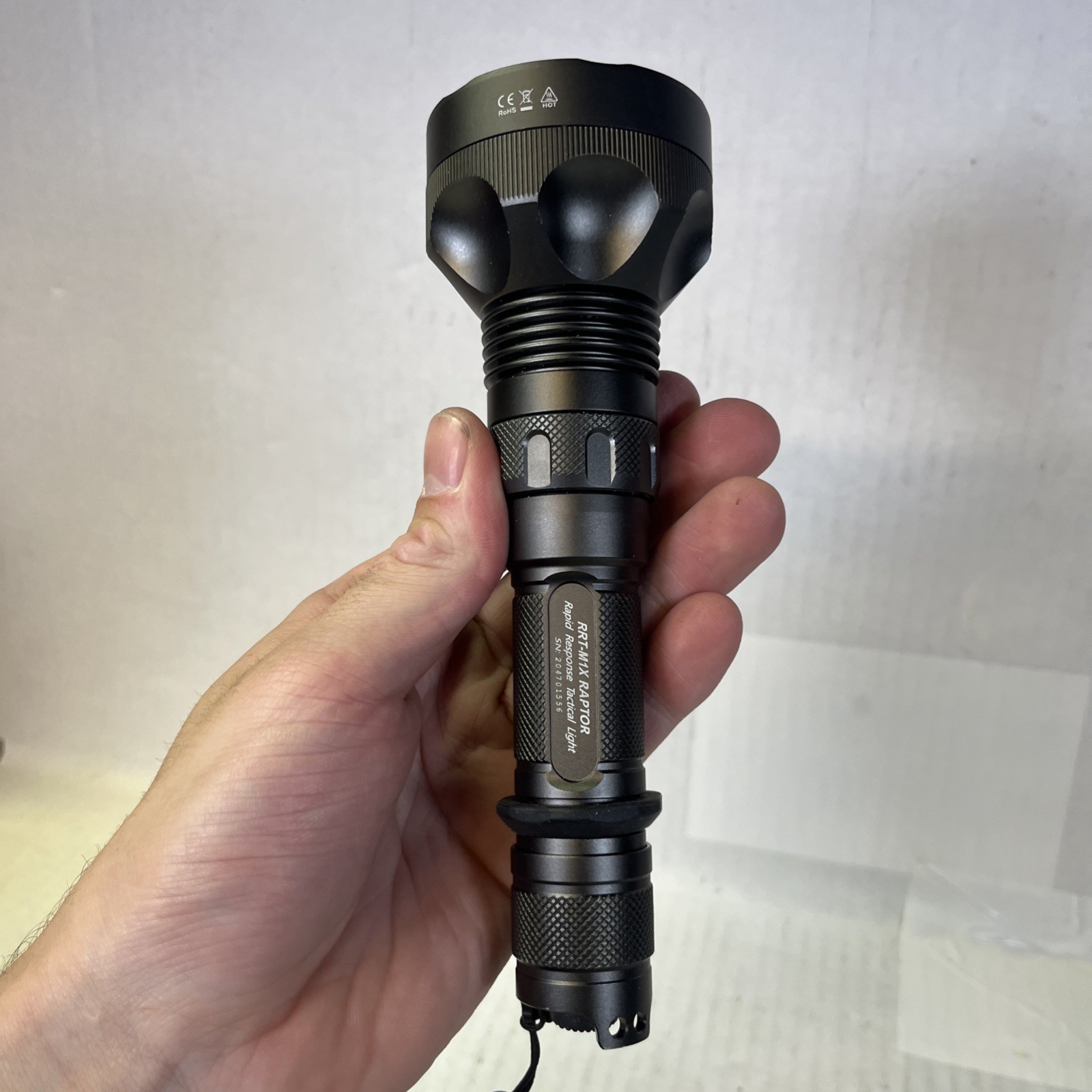 JetBeam RRT-M1X 2300 Meter 480 Lumen White Laser LED LEP Flashlight