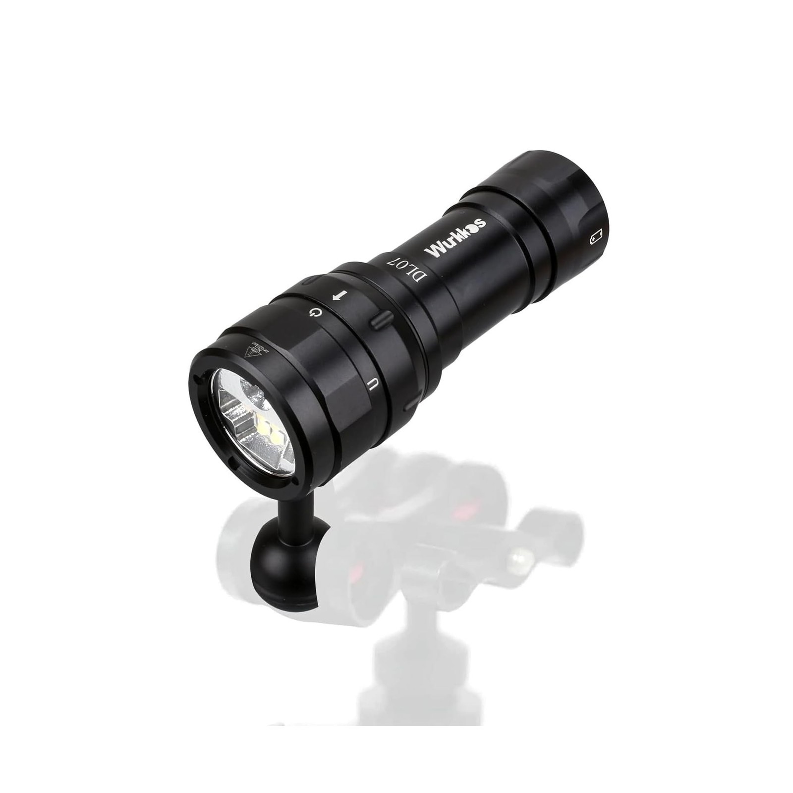 Wurkkos DL07 Diving Flashlight Rechargeable Scuba Dive Light, 3000 Lumens Div…