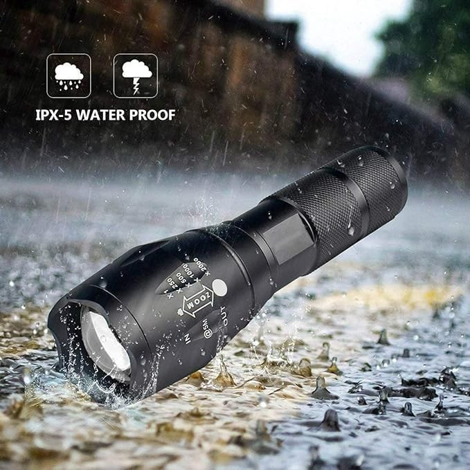 UV Flashlight Black Light Super Bright 120000lm Torch Ultra Violet Lamp LED