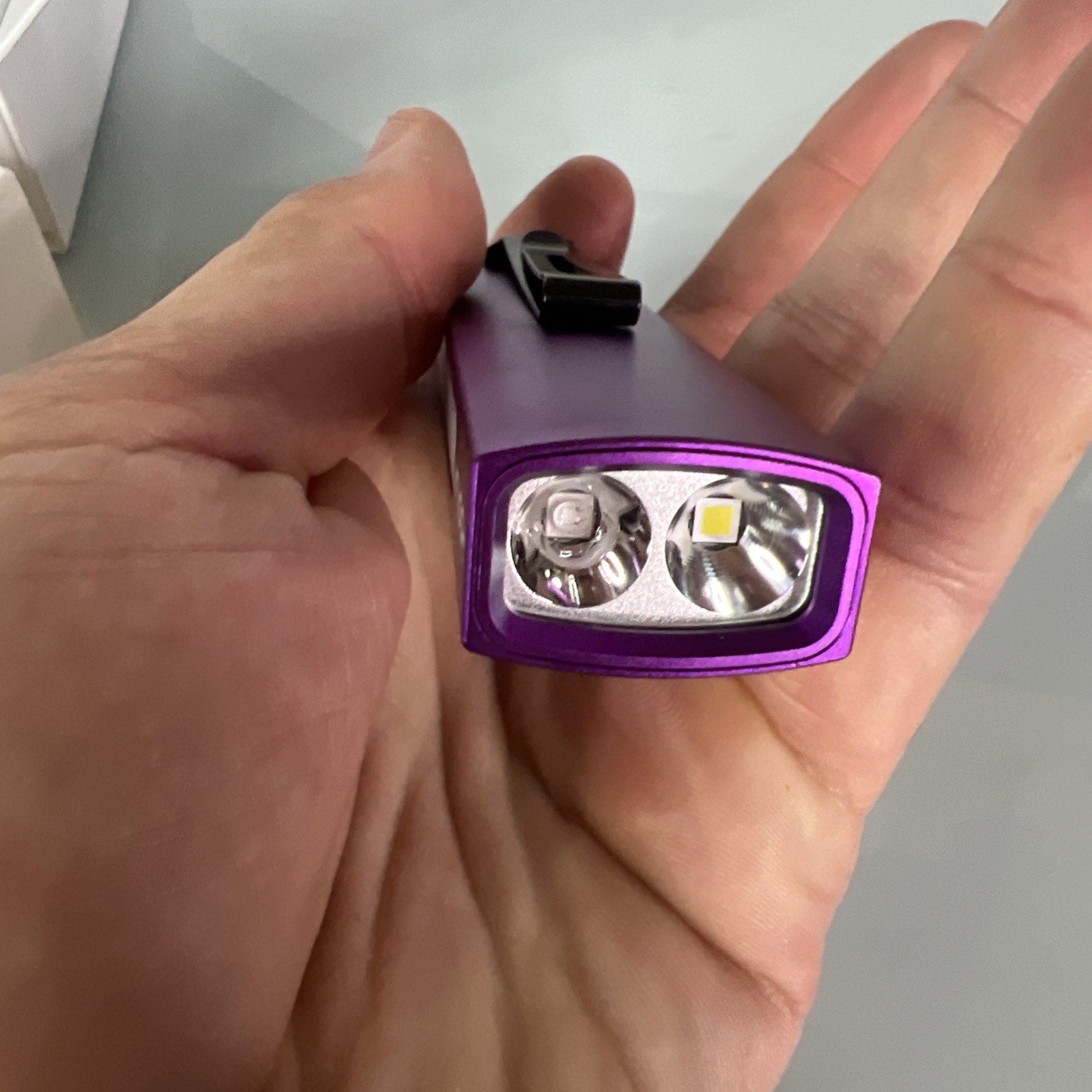 Wurkkos HD01 UV Flashlight, Rechargeable EDC Flashlight, Led Flashlight with 365