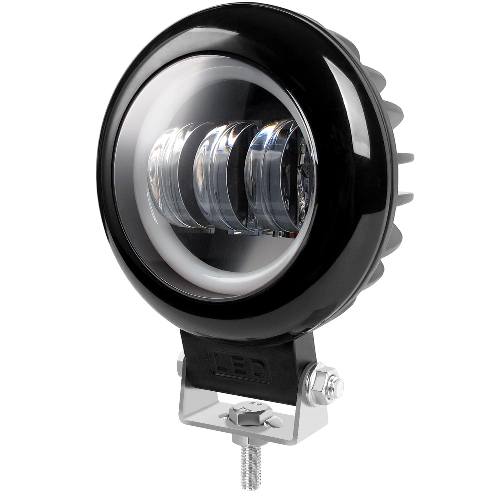 5 Inch Led Work Light 30W White Led Pods Flood Beam for Car 4×4 Offroad Truck…