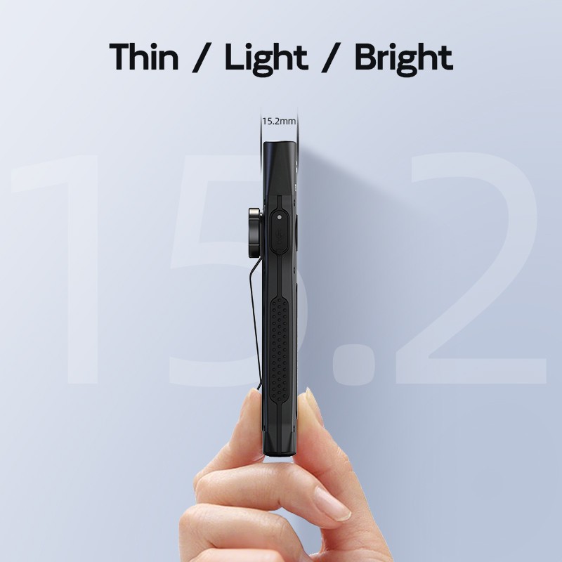 1000LM 3-in1 EDC Flashlight UV Red Blue Light Green Pointer Magnetic Work light
