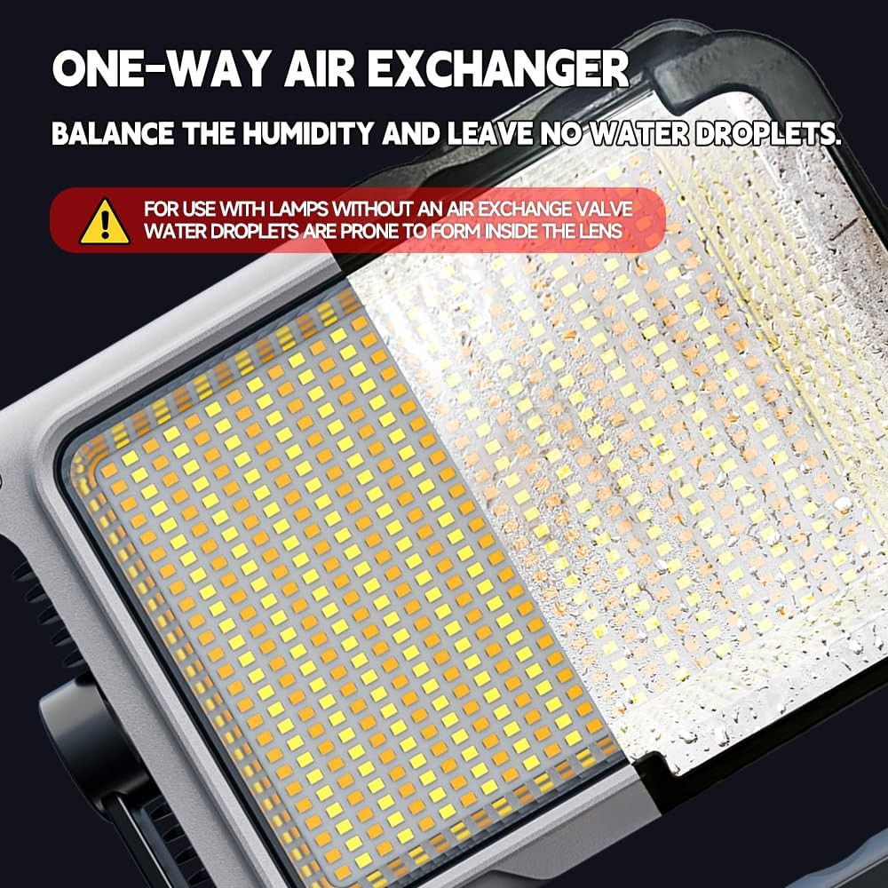 P8 Rechargeable Magnetic Work Light – 3500LM LED Lantern, 20000mAh Battery