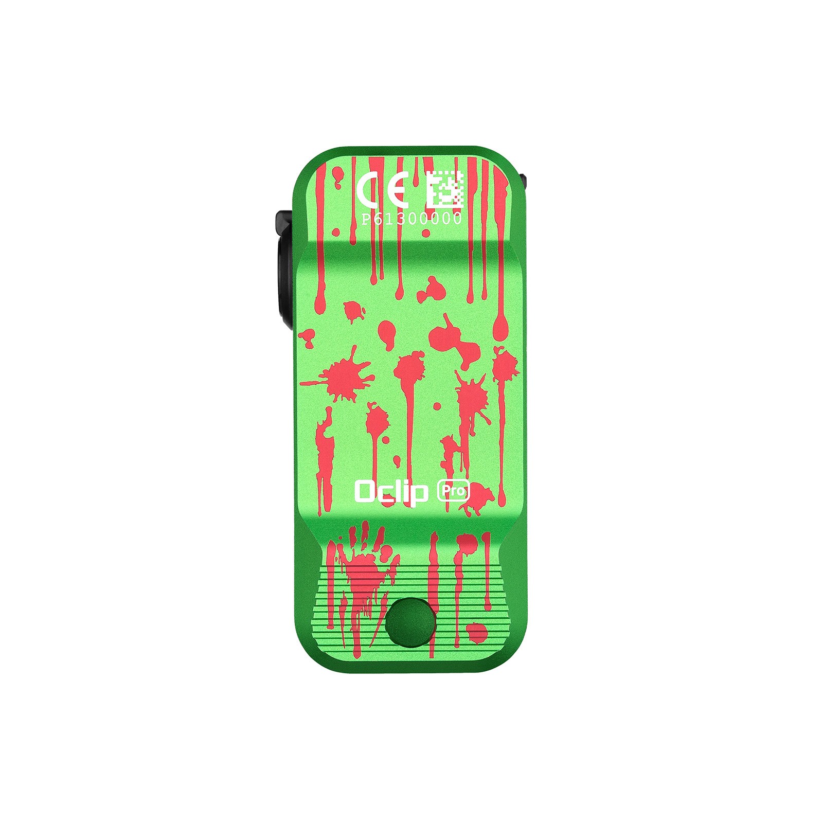 Olight Seeker 4 Pro Zombie Green CW Flashlight & Oclip Pro Zombie Green Light