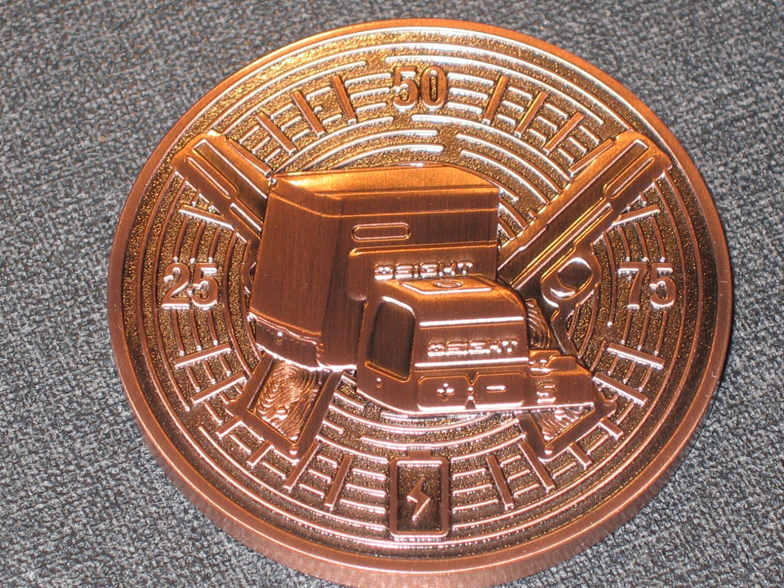 Osight Olight S Coin Copper Colours Special New Brand Collector Coin NEW & Original Packaging