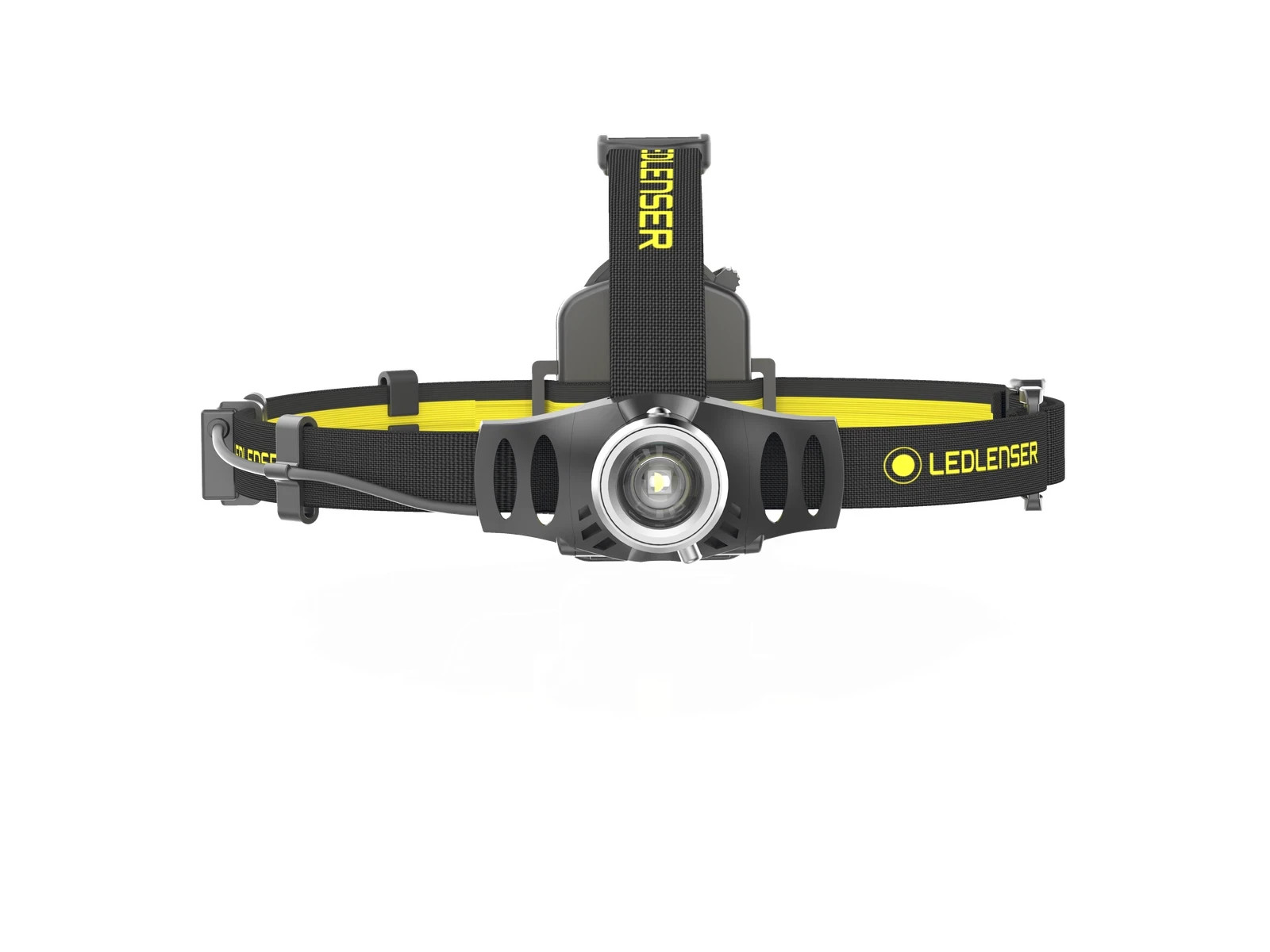 LEDLENSER iH6R Industrial Rechargeable LED Headlamp, 200 Lumens, Black & Yellow