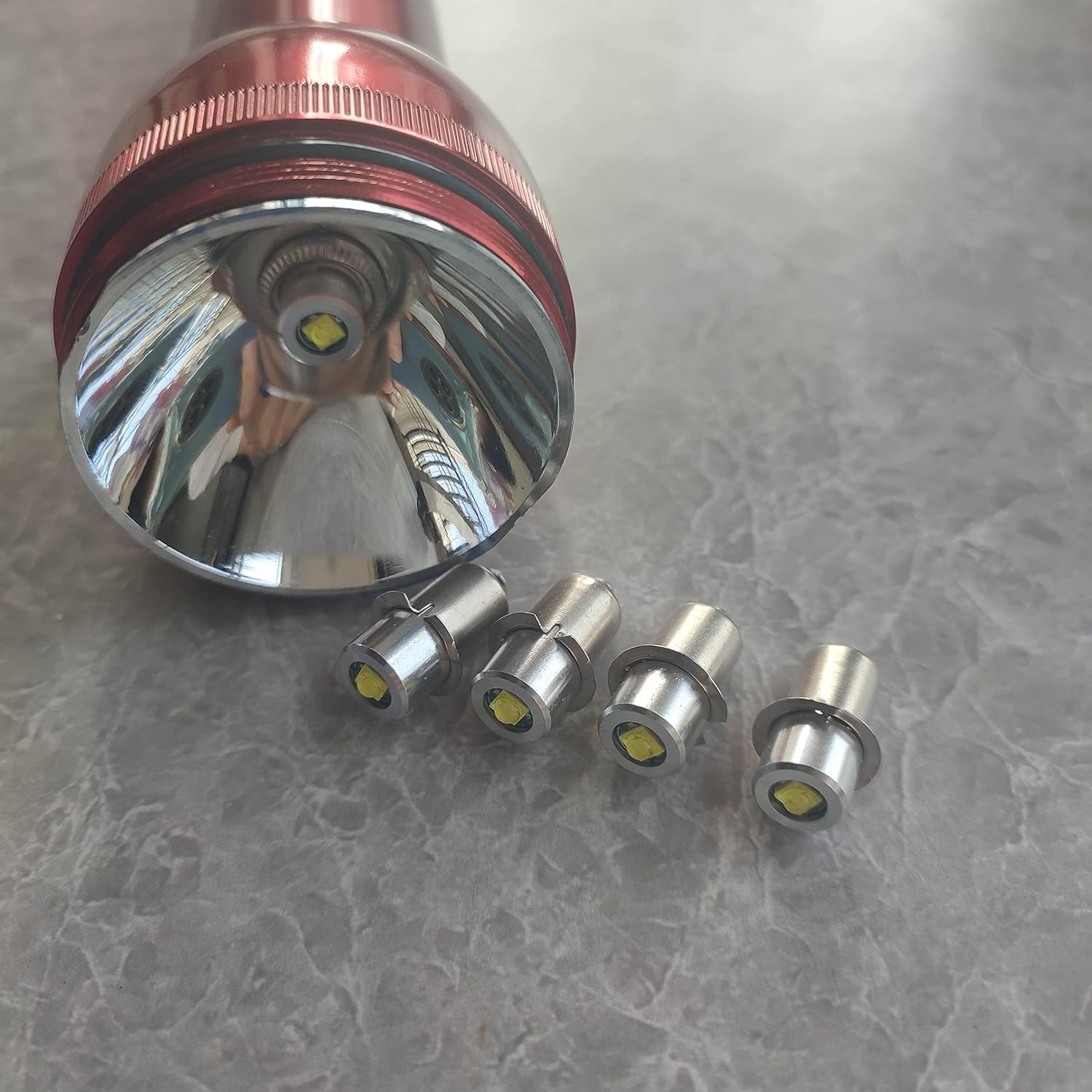 LED Conversion Kit for Maglite LED Bulb 2-4 Cell C/D, 3V 4.5V 6V Flashlight B…