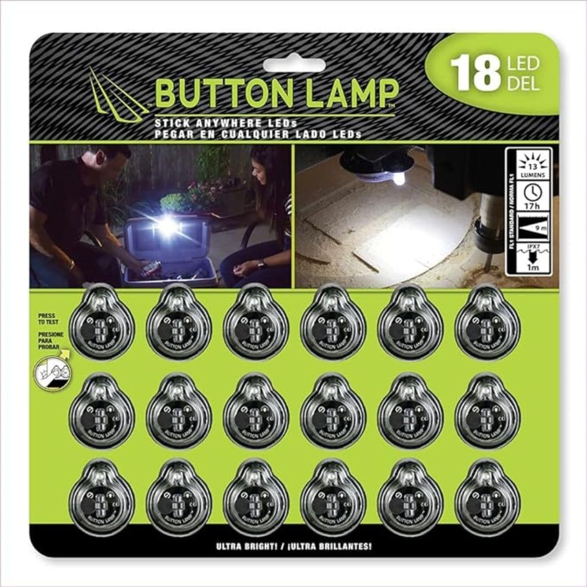 Button LAMP Adhesive LEDs Light Package – Lightweight, Ultra Small, Ultra Bri…
