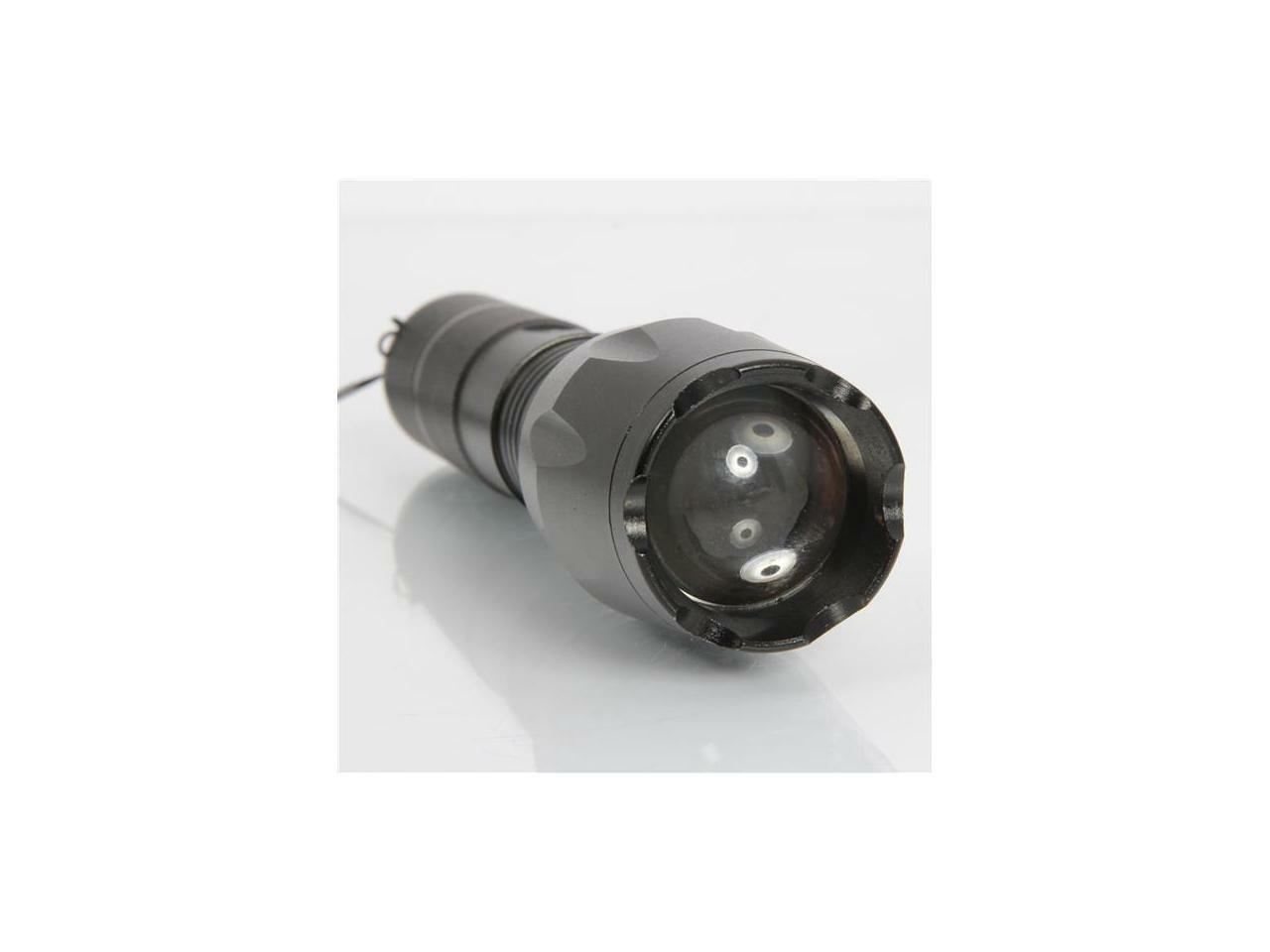 Tactical LED Flashlight Super Bright Light Water Resistant Outdoor Zoomable