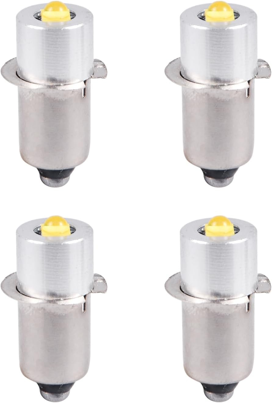 P13.5S LED Flashlight Bulb 3W DC 3-12V LED Conversion Kit for Compatible with…