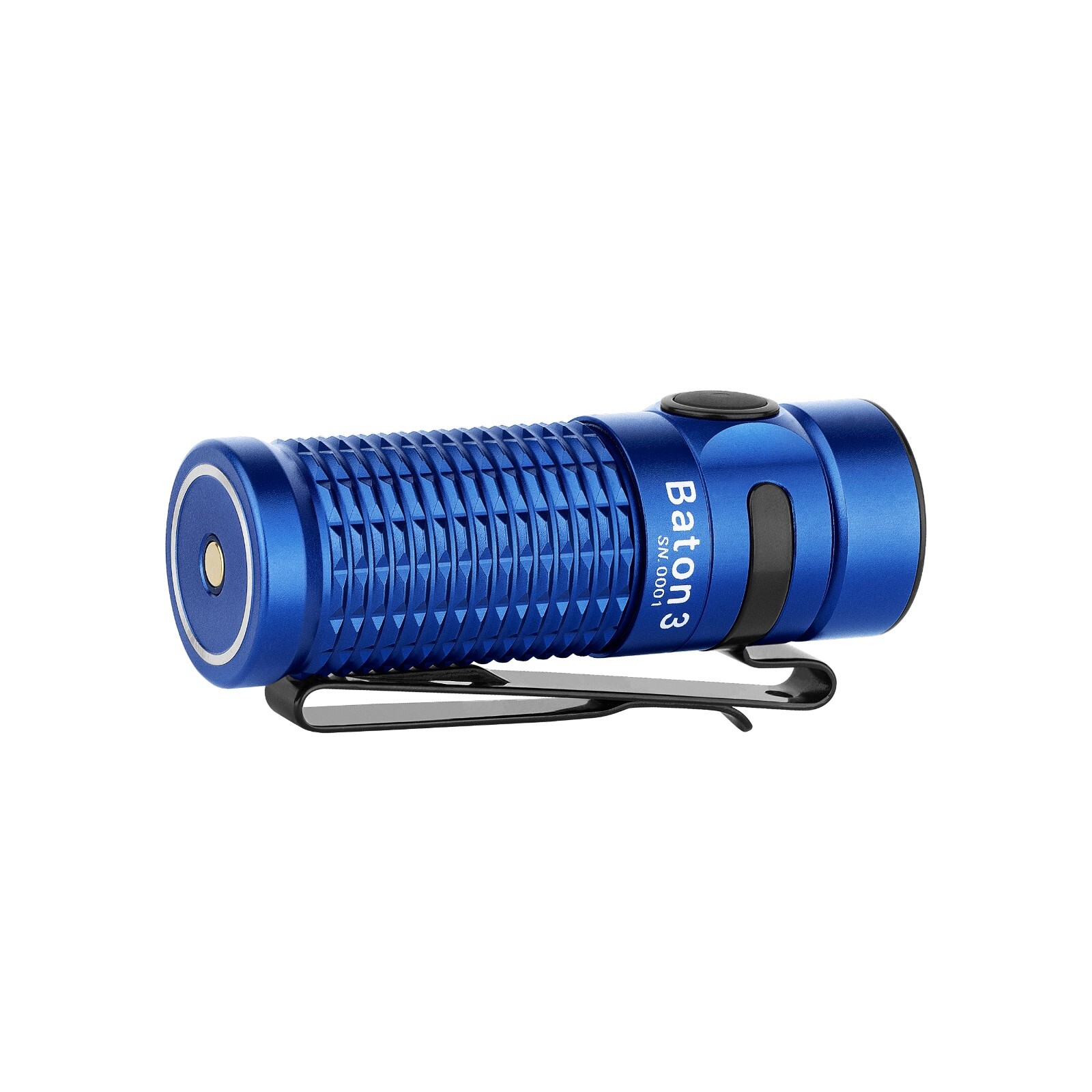 Olight Baton 3 Blue Premium Limited Edition, Wireless Charger, 1200L, 166M