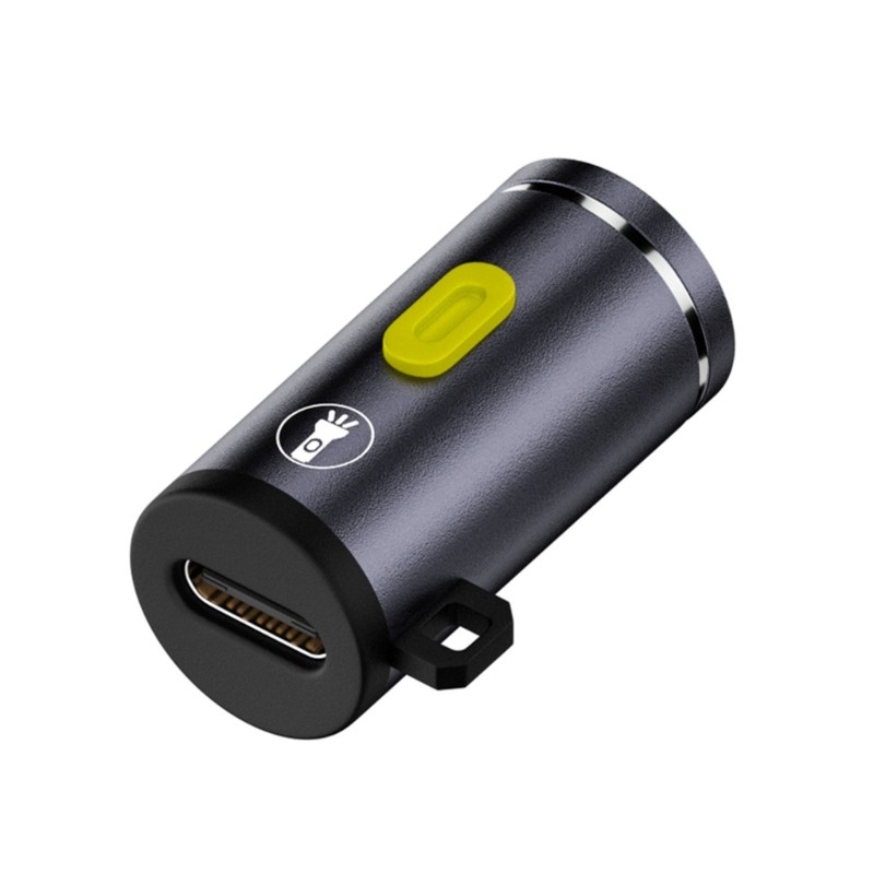 Portable USB C Flashlight Type C Connectors Light With Bright LED Light Sources