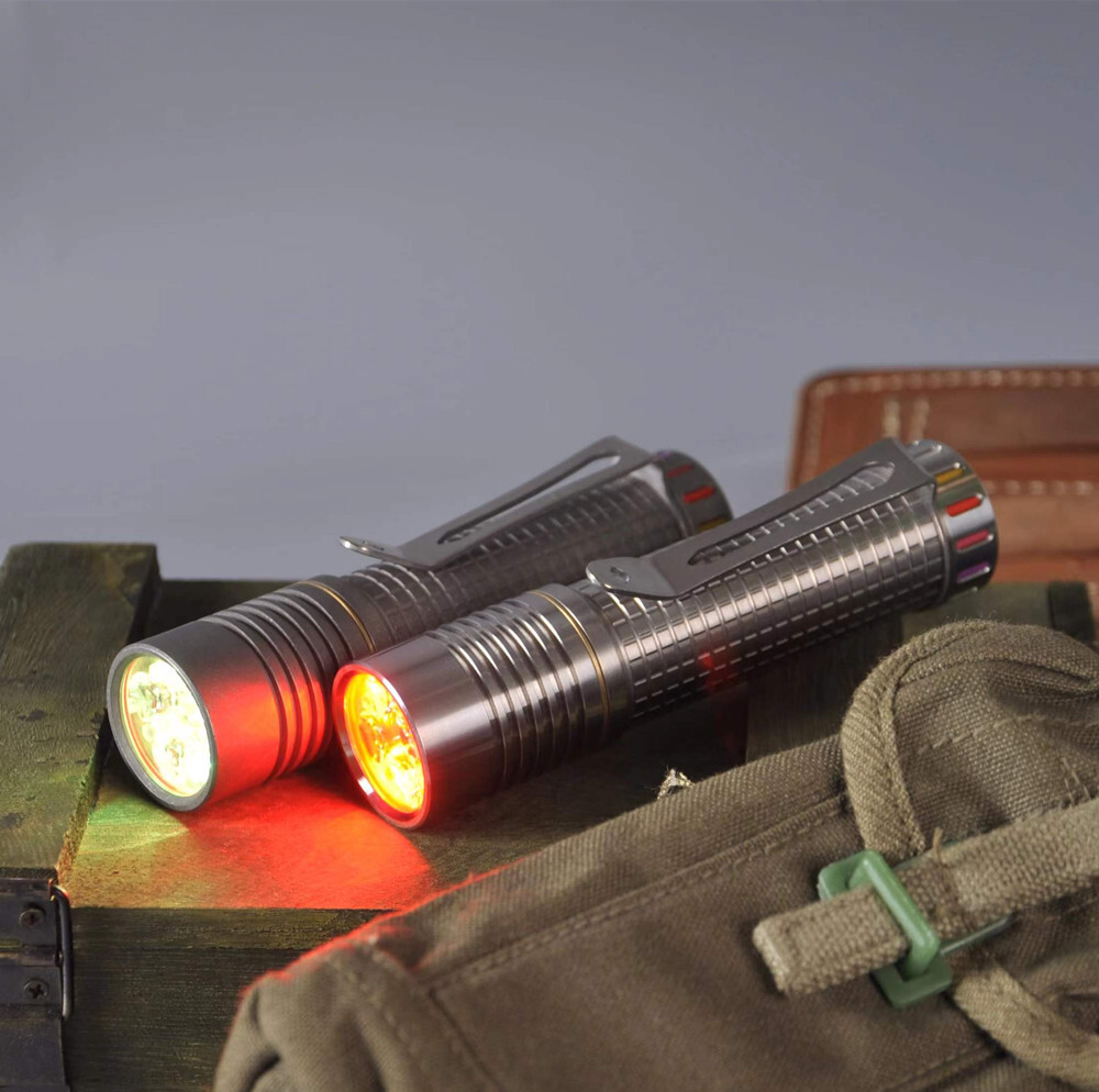 Maeerxu XT4 21700 Titanium flashlight New model 519A 4000 Lumen