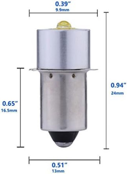 High-Efficiency 18V LED Bulb Replacement – 50,000 Hours of Bright Lighting
