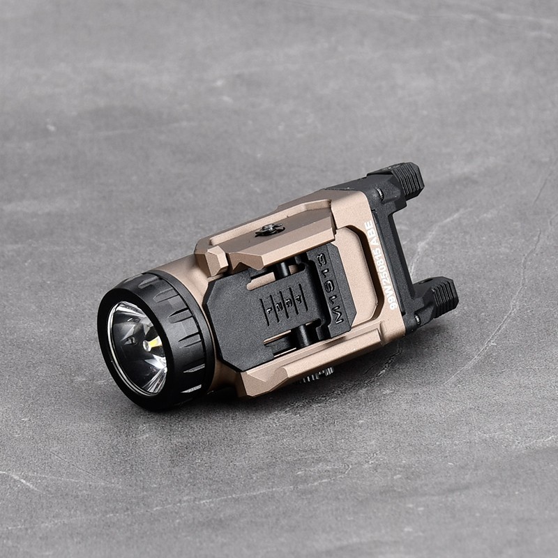 Tactical Mounted Light Metal LED Weapon Flashlight 400LM Pistol Light Strobe