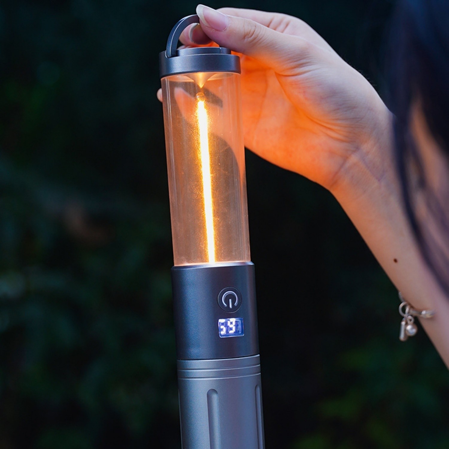 LED Camping Flashlight 360° Lantern IPX4 Waterproof Type-C Rechargeable