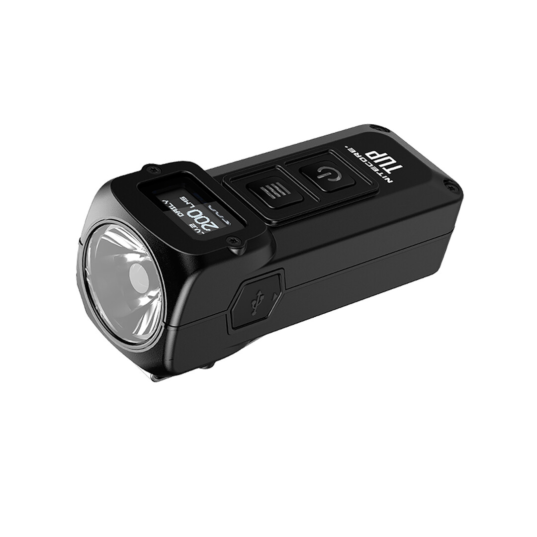 ~NEW~ Nitecore TUP 1000 Lumen Rechargeable EDC Flashlight (Black)