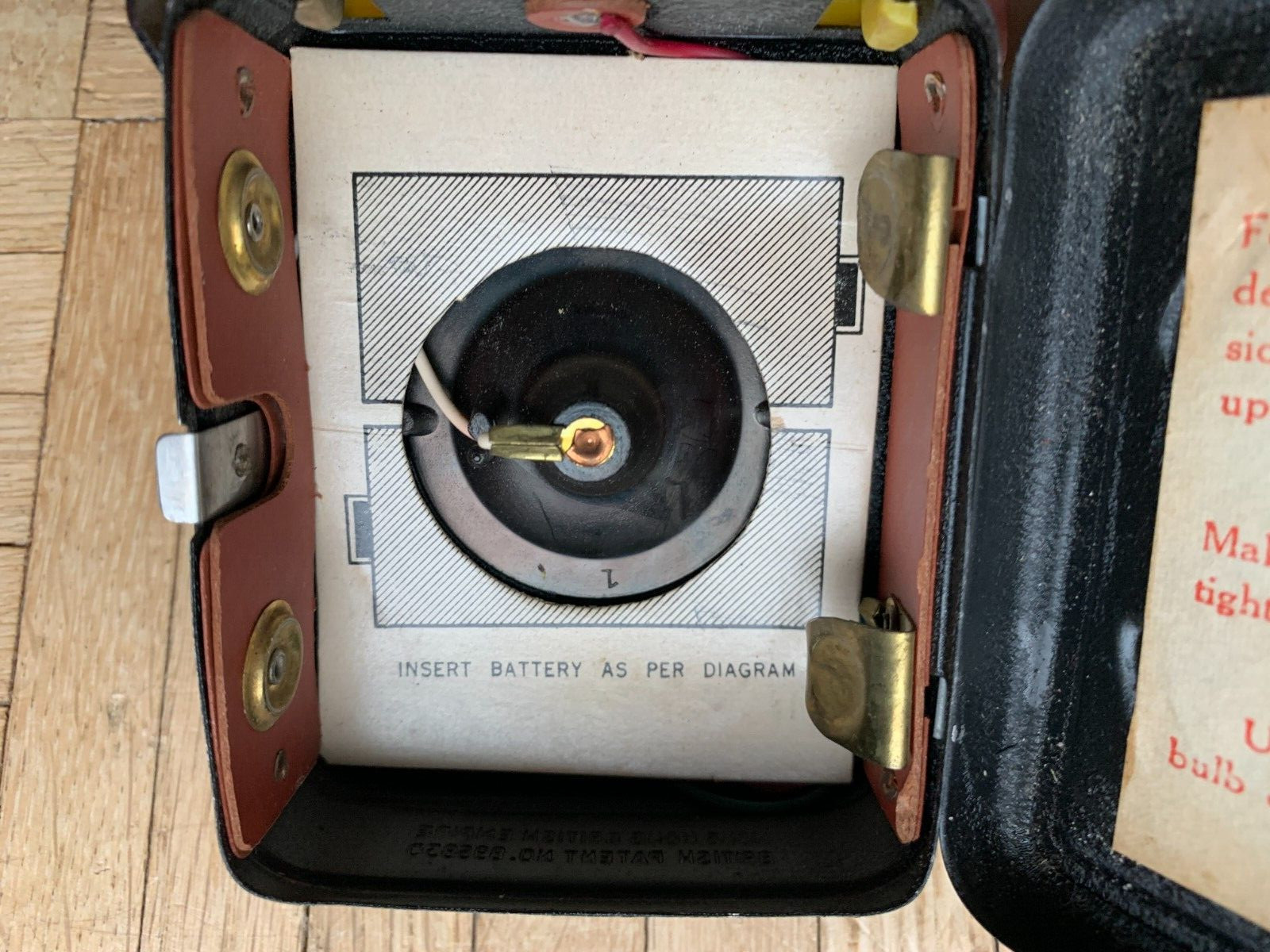 VINTAGE Ash Flash Lantern Style Flashlight Working